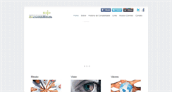 Desktop Screenshot of dmcontabilidade.com